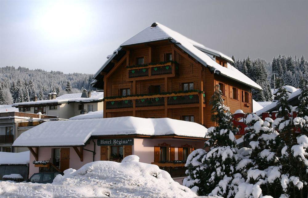 Chalet Hotel Regina Les Gets Exterior foto