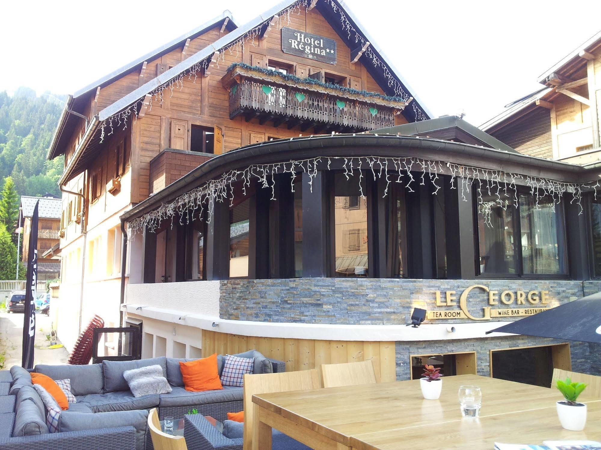 Chalet Hotel Regina Les Gets Exterior foto